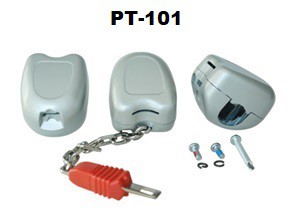 Lucchetto a moneta per carrello del supermercato